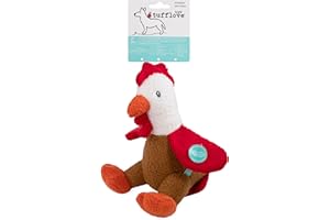 Cupid & Comet Christmas Tufflove Turkey Dog Toy, Medium, Dog