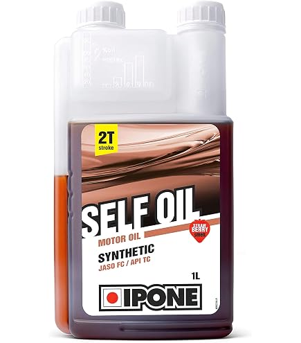 Huile Moteur Moto 2 Temps IPONE Samouraï 100% Synthétique 1L - Parfum Fraise - Neuf - Fabriqué En France