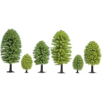 Noch - 10 Arbres Feuillus - Échelle HO/TT - Modélisme Ferroviaire