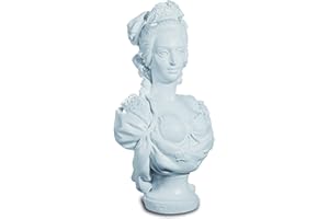 IMPEXIT Katerina Prestige Marie-Büste, Antoinette von Louis Simon Boizot, 13,5 / 7,5 / 5 cm, Weiß