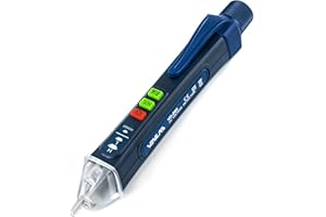 Venlab AC bezdotykowy próbnik napięcia/fazy, tester ciągłości, 12-1000 V/48 V-1000 V, akustyczny brzęczyk i wskaźnik światła, z latarką