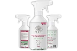 COOPER AND GRACIE C&G CRUELTY FREE PET CARE C&G Pets | De stress Perfume Dog Spray 250ml | Dog Perfume | Dog Cologne For Calming Nervous and Anxious Puppy | Citrus Chamomile Lemongrass Essential Oils