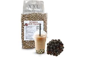bobatra.de - Premium Bosmos Black XXL Tapioka Perlen für Bubble Tea Tapioka Original aus Taiwan 3 kg Tapioka
