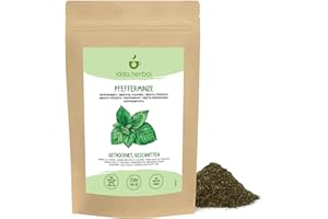 IDDA Herbal Herbata miętowa (250 g) luźna herbata liście mięty pieprzowej suszone i wycięte 100% naturalne i czyste mięty pieprzowa do przygotowania herbaty miętowej i herbaty ziołowej