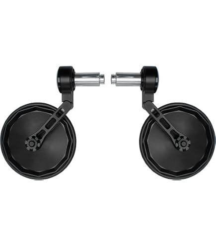 PUIG 3800N Rückspiegel-Adapter Schwarz – Gegengewichtsadapter Für Aprilia, BMW, Ducati & Viele Motorrad-Modelle