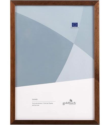 goldbuch Cornice portafoto Verona in Legno MDF per 1 Foto/Foto 13 x 18 cm, Cornice da appoggiare, Cornice portafoto con Supporto da Appendere, Cornice ca. 14,5 x 19,5 x 1,5 cm, Bianco
