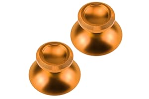 Aussel metal aluminio Thumbsticks Thumb grip Stick para PS4 Xbox un Game System Controller 2 en 1 dorado