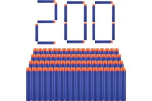 Gaethra 200 styck Nerf Fléchettes 7,2 cm Mousse Påfyllning av Fléchettes för N-Strike Mega Elite Blasters Leksakspistoler