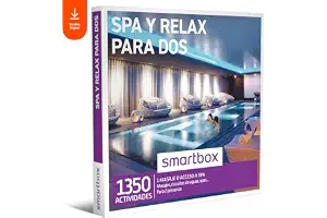 Smartbox Caja regalo Spa y relax para dos , Idea de regalo para padres , 1 actividad de bienestar para 2 personas | Standard | Código de activación PC enviado por email