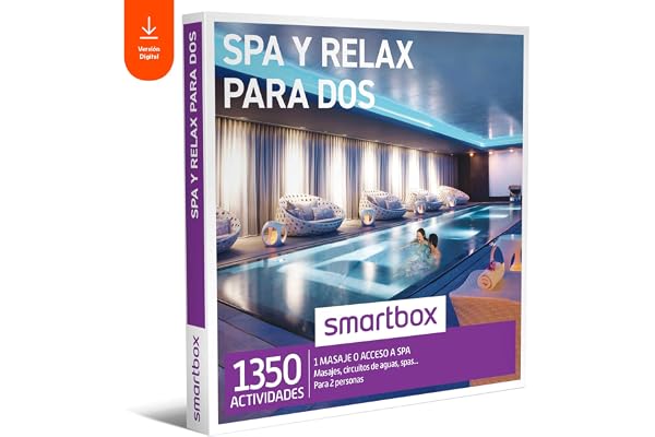 Smartbox Caja regalo Spa y relax para dos , Idea de regalo para padres , 1 actividad de bienestar para 2 personas | Standard | Código de activación PC enviado por email