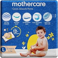 mother care quick absorb pants