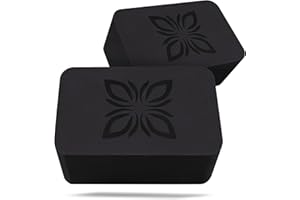‎OMNANA OMNANA® RAISE™ Yoga Block EVA 2er Set – Yogablock rutschfest & superleicht – Hochdichter Schaumstoff, stabil & langlebig – Yogablöcke als perfektes Zubehör für Yoga, Pilates & Fitness