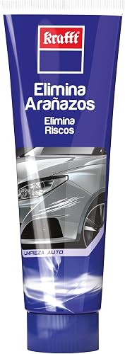 Krafft Quita Arañazos Coche –Rayaduras, Restos de Pintura y Manchas –150ml | Brillo y Protección – Fácil Aplicación – Seguro
