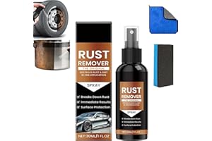 ORGRUL Spray antiruggine in metallo, rimozione della ruggine, rimozione della ruggine, rimozione della ruggine, rimozione della ruggine dell'auto, spray per la pulizia della ruggine, rimozione della ruggine