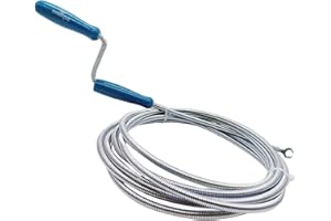 Sonde de debouchage THORQUE 5M - deboucheur et écoulement flexible, furet deboucheur canalisation ecologique, furet canalisation pour les travaux manuels deboucheur canalisation professionnel