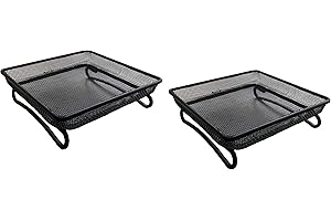 Selections Metal Ground Wild Garden Bird Feeder Seed & Nut Tray (Pack of 2)