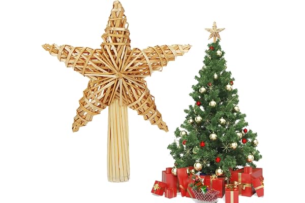 Julgran, stjärnspets, julgransspets, stjärna av halm, halmstjärna, julgransspet, julgran, stjärna, spets, julgransspets som julgransprydnad av halm