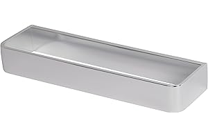 Haceka 1195700 HCK ALINE Handtuchring Bad Accessoires, Matt/Gebürstet, 25.9 x 7.4 x 3.5 cm