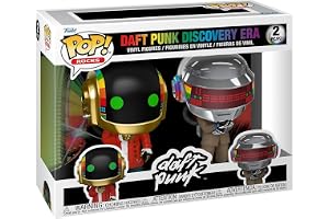 Funko POP! Rocks: Daft Punk - Discovery - 2 Pack - Vinylfigur Samling - Presentidé - Officiell produkt - Leksaker för barn oc