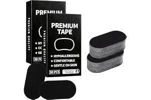 WOKICOR 60-pack muntejp för sömn munlappar sova snarkning stopp mun tejp sömn munlappar mot snarkning 7,5 × 4 cm förbättra sömn och andning