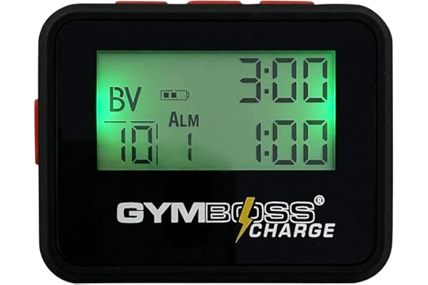 Gymboss Minuteur d'intervalle de Charge et chronomètre