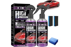 HEHIMIN Teeporus Car Shine - 3-in-1 High Protection Car Spray, 3 in 1 High Protection Quick Car Coating Spray, 3 In 1 Ceramic Car Coating Spray, Car Scratch Nano Repair Spray (2)