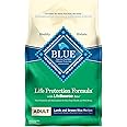Blue Buffalo Life Protection Formula Natural Adult Dry Dog Food, Lamb and Brown Rice 6-lb
