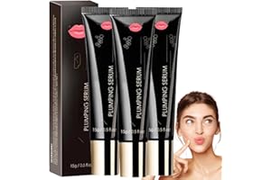 VOKKRV Elycura Sérum Repulpant pour les Lèvres,Lip Plumper,Plumpify Plumping Serum Oil,Plumpify Lip Oil,Huile Hydratante pour les Lèvres, Réduit les Ridules, Hydratante et Non Collante (3PC)