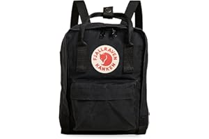 Fjällräven Kids Kanken Mini-Rucksack, Schwarz (Black), 29 x 20 x 13, 7 Liter