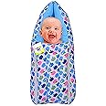 Toddylon Baby Sleeping Bags Baby Carry Nest | 3 in 1 Baby Bed | Baby Wrapper | Holder | Portable Bassinet | Carrier Nest | Newborn Baby Boys Girls | Wearable Blankets | Cotton (0-6 Months) Blue