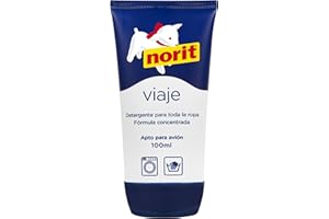 NORIT - Detergente para toda la ropa, a mano y a máquina, formato Viaje 100ml