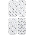 4 elettrodi Pads professionali 10x5 cm compatibili con dispositivi TENS e EMS marca Beurer e Sanitas - qualità axion