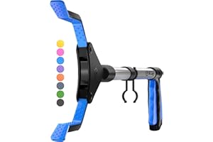 ‎SLAH SLAH Greifzange für Senioren 32" Aluminium Müllzange, Drehbar Müllgreifer, rutschfest Gummi Greifer, Faltbare Müllzange Kinder,Langer Greifarm, Greifhilfe für Menschen mit Behinderung