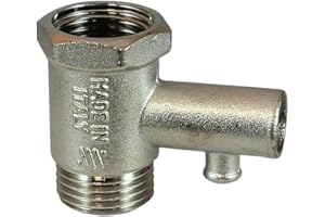 ACQUASTILLA 102671 Ventil mit MF-Anschlüssen für Durchlauferhitzer, Mehrfarbig