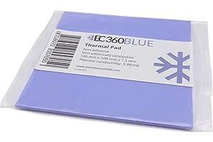 EC360® BLUE 5W/mK Thermal Pad (100 x 100 x 1,5 mm)