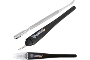 TRES ESPADAS 3 Swords Germany - CORTACUTÍCULAS y Empujador de Cutículas de Doble de calidad de marca manicura pedicura aseo para el cuidado - Made in Germany