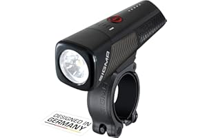 SIGMA Buster 800 | Lampe de vélo Rechargeable par USB C avec Cinq Modes d'éclairage | Lampe de vélo à LED puissante avec Une portée de 170 mètres et 30 Heures d'éclairage Maximum