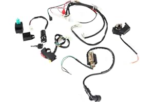 YCTZE Kabelbaumsatz für Elektrostarter, Passend für 50 110 125 PIT Quad Dirt Bike ATV