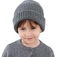 Kids Winter Beanie Hat for Baby Boys Girls, Children's Warm Fleece Lined Knit Baby Warm Beanies Hats