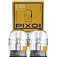 Pixo Pods for Aspire Vape Device 1.0 Aspire Pixio Vape Refillable Vape Pods Aspire Pixo Replacement Pod Cartridge Mesh Coil Side Fill 2ml E Cigarette Pixo Vape Pod Vaping No Nicotine 10-14W (1.0ohm)