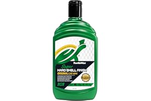 Turtle Wax Original Hard Shell Cire de voiture (500 ml) - Fournir une brillance de voiture, une protection et des perles d'eau incroyables, pas de grattage/tourbillon avec une application facile