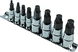 Laser Tools 8052 - Set di estrattori per viti esagonali danneggiate