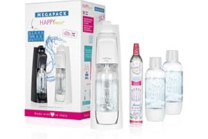 Happy Frizz GASATORE Mio Bianco Opaco - MEGAPACK - (gasatore + 3 Bottiglie Bianche)