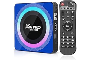 TUREWELL Android 13.0 TV Box, Android Box 4GB RAM 64GB ROM RK3528 Quad-Core 64bit Cortex-A53 support 2.4/5.0GHz Wi-Fi BT5.0 10/100M Ethernet HDMI 2.0 Android TV Box