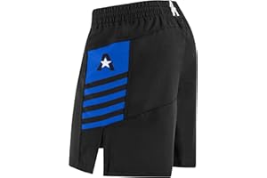 Anthem Athletics Reignite MMA Shorts Men 7 inch Inseam, BJJ Shorts, Grappling Shorts, Jiu Jitsu Shorts No Gi