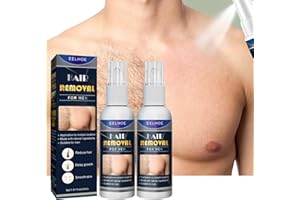 Orgrul Junrinogin Spray dépilatoire semi-permanent, spray d'épilation doux, spray d'épilation du corps, crème dépilatoire sans douleur, spray d'épilation indolore (2 pièces)