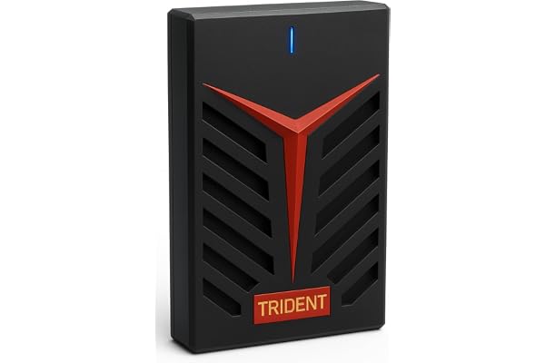 MAYUMI Trident 500 GB Hi-Speed Portable Hard Drive, Type-C and USB 3.0, 2-in-1 Mobile and PC Compatible, Heavy Duty Ultra Slim HDD, 2 Yrs Warranty (Trident, 500 GB)
