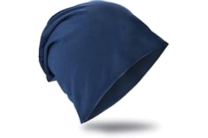 Miobo Slouch Beanie - Gorro largo para hombre y mujer, color liso