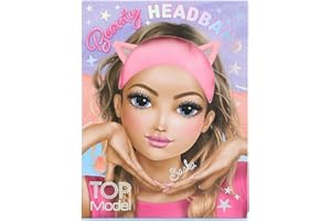 Depesche 12694 TOPModel Beauty and Me - Bandeau pour Cheveux cosmétiques en matière Douce, Bandeau pour la Routine de la Peau