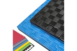 JOWY PACK SUELO TATAMI 1x1 – Esterilla Gimnasio Puzzle | Protege, Aísla y Decora | Para Casa, Fitness o Piscina | Goma Eva Suave y Antideslizante | Libre de BPA | 2,5CM De Grosor